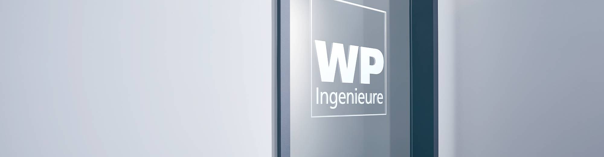WP Ingenieure - Türschild